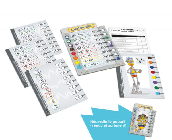 L'AUTOMATE - MATHÉMATIQUES 1.5 ADDITION ET DE SOUSTRACTION DE 0 À 100 ET DE 0 À 1 000 – Image 2