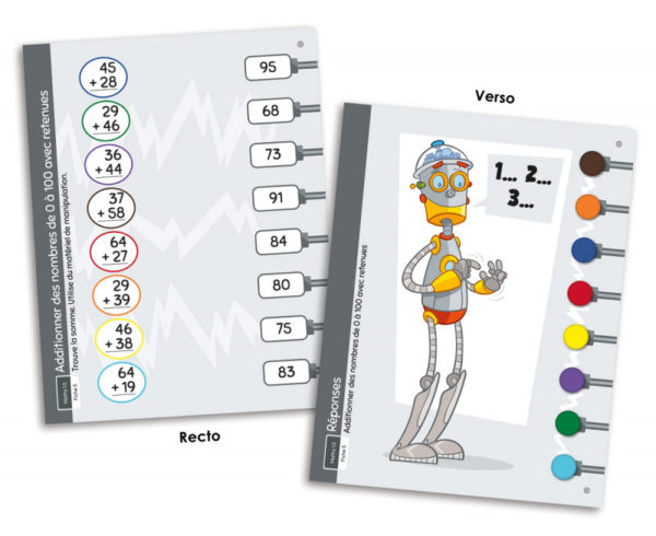 L'AUTOMATE - MATHÉMATIQUES 1.5 ADDITION ET DE SOUSTRACTION DE 0 À 100 ET DE 0 À 1 000 – Image 4